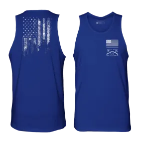 1776 Flag Tank - Royal