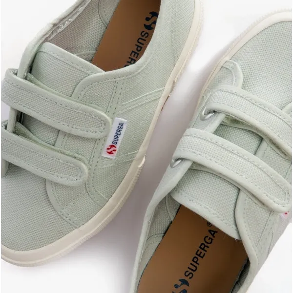 2754 JSTRAP CLASSIC Kids Canvas Trainers Green