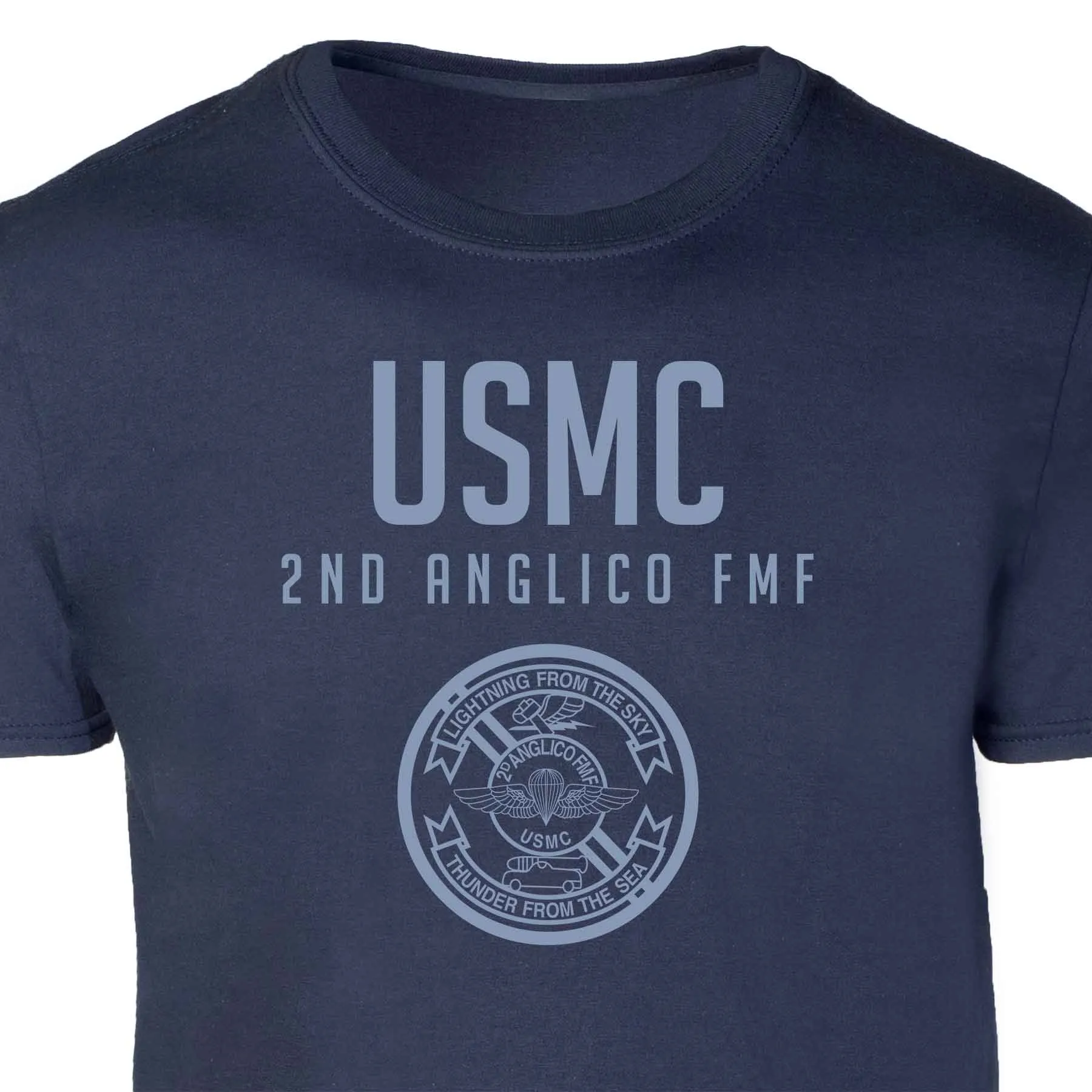 2D Anglico FMF Tonal Patch Graphic T-shirt