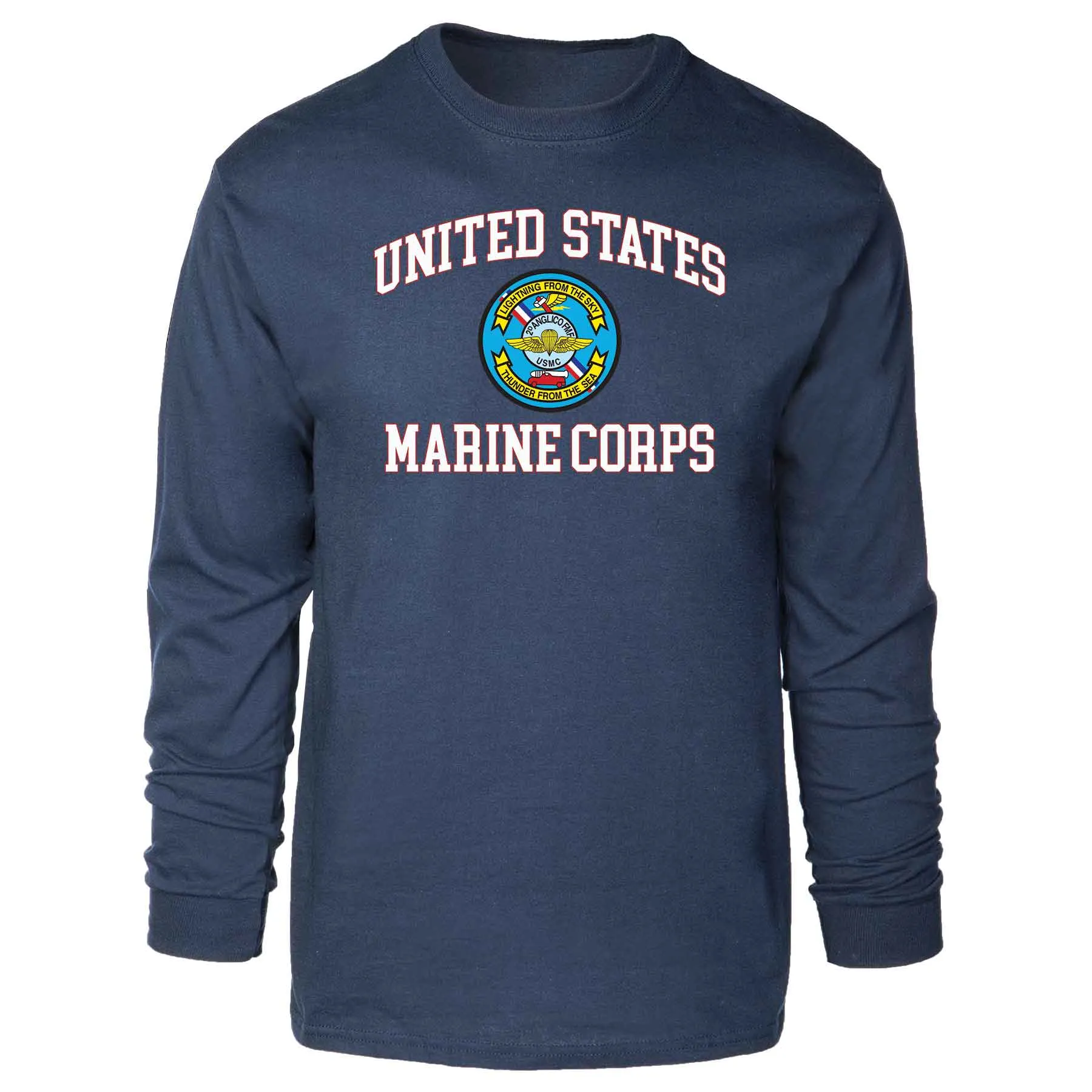 2D Anglico FMF USMC Long Sleeve T-shirt