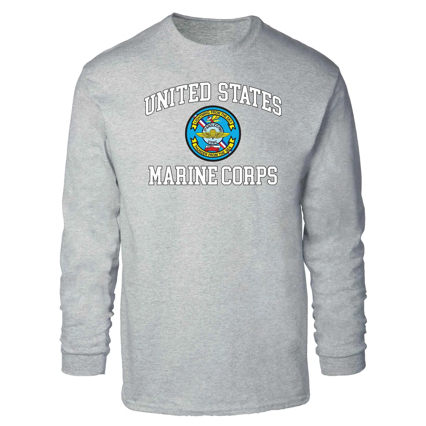 2D Anglico FMF USMC Long Sleeve T-shirt