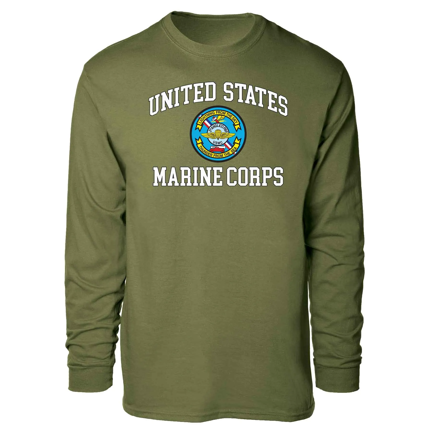 2D Anglico FMF USMC Long Sleeve T-shirt