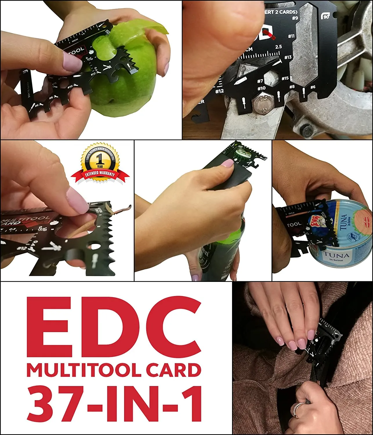 37-in-1 Wallet Multitool