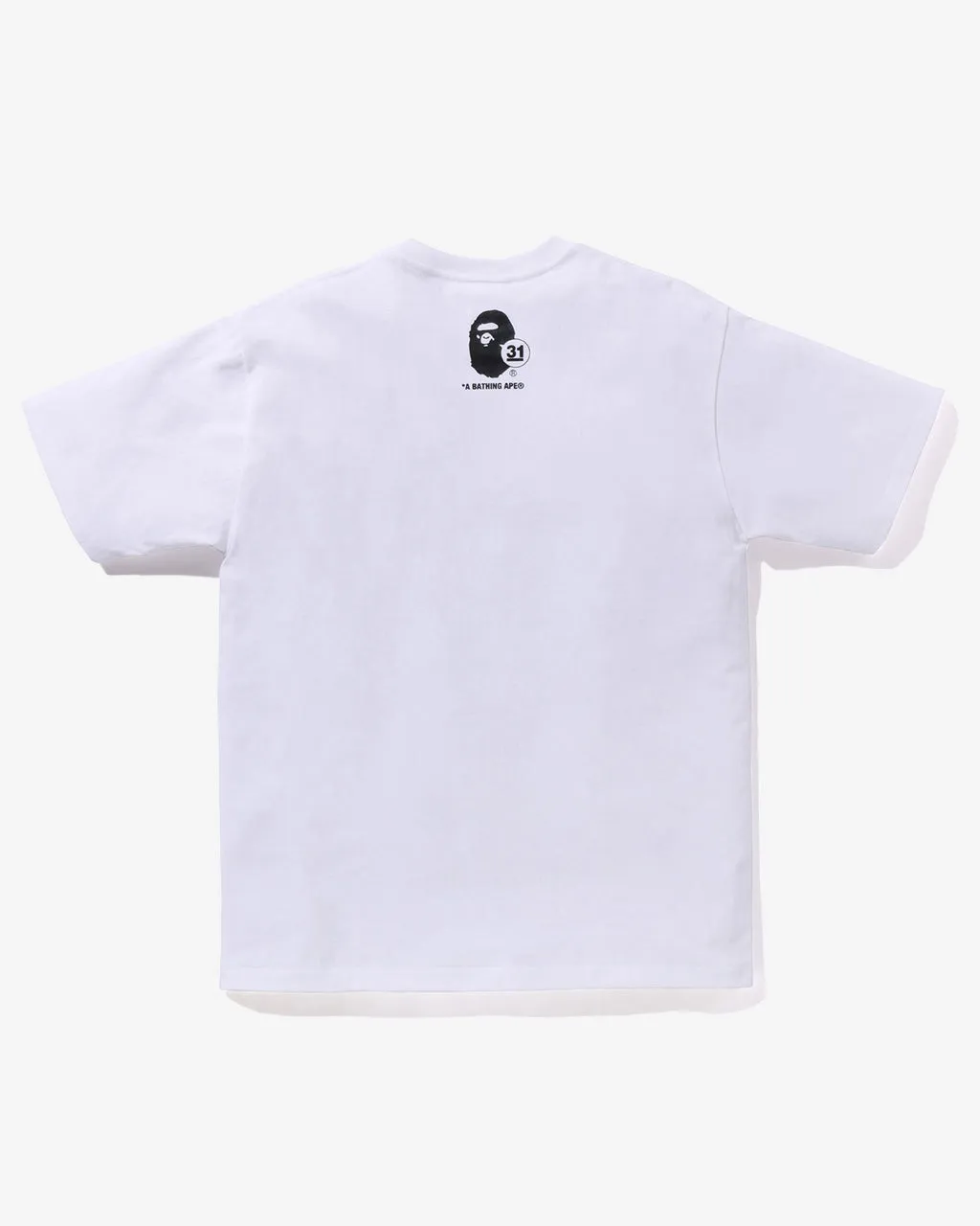 A Bathing Ape 31st Anniversary Ape Head Tee White x Green