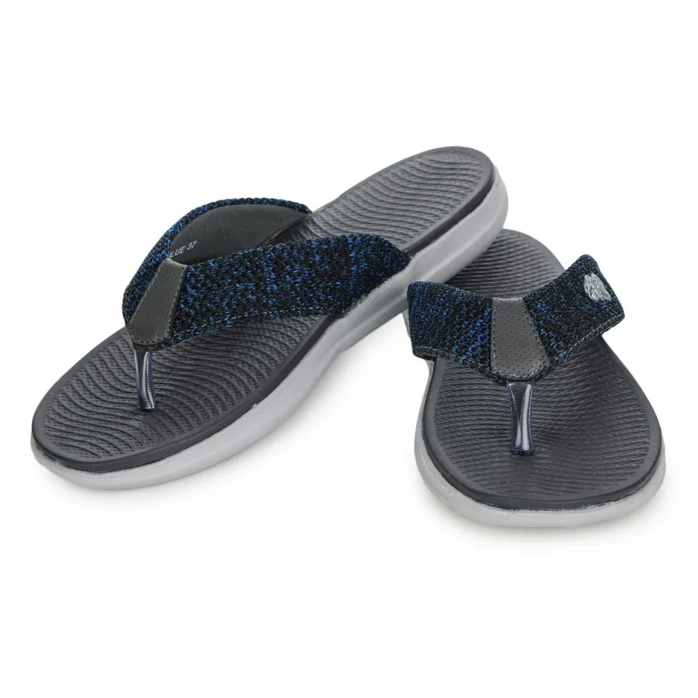 A-HA Casual Sea Blue Flip Flop For Women KIARA-1 By Liberty