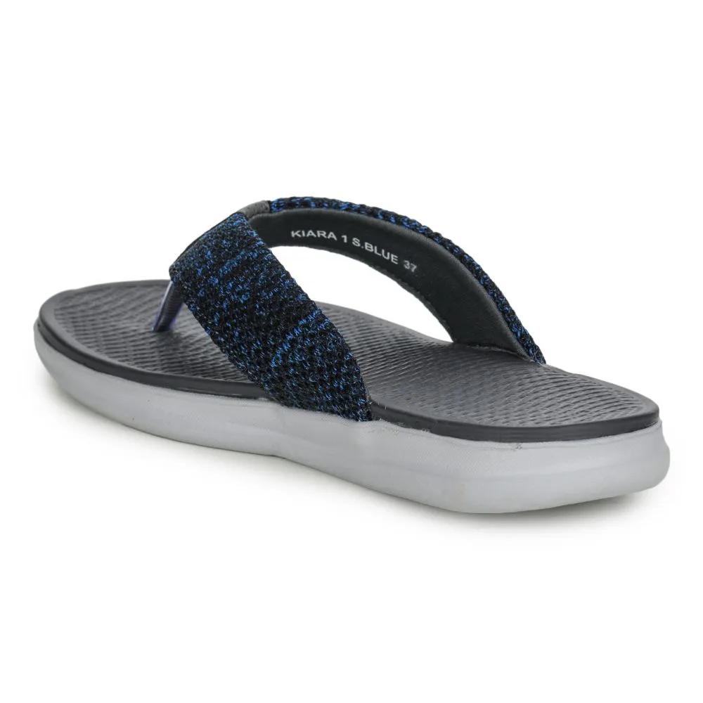 A-HA Casual Sea Blue Flip Flop For Women KIARA-1 By Liberty