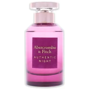 Abercrombie & Fitch Authentic Night Women EDP 100Ml