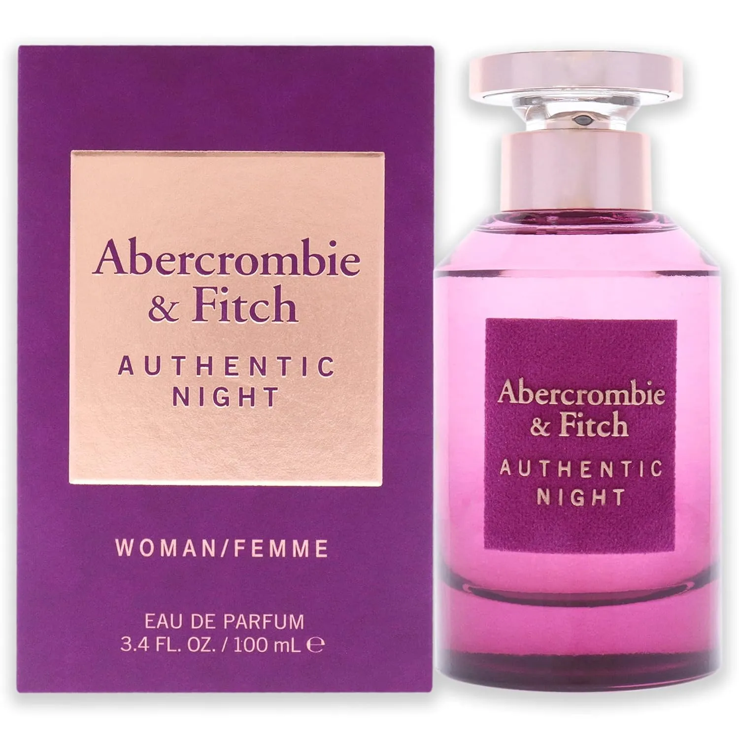 Abercrombie & Fitch Authentic Night Women EDP 100Ml