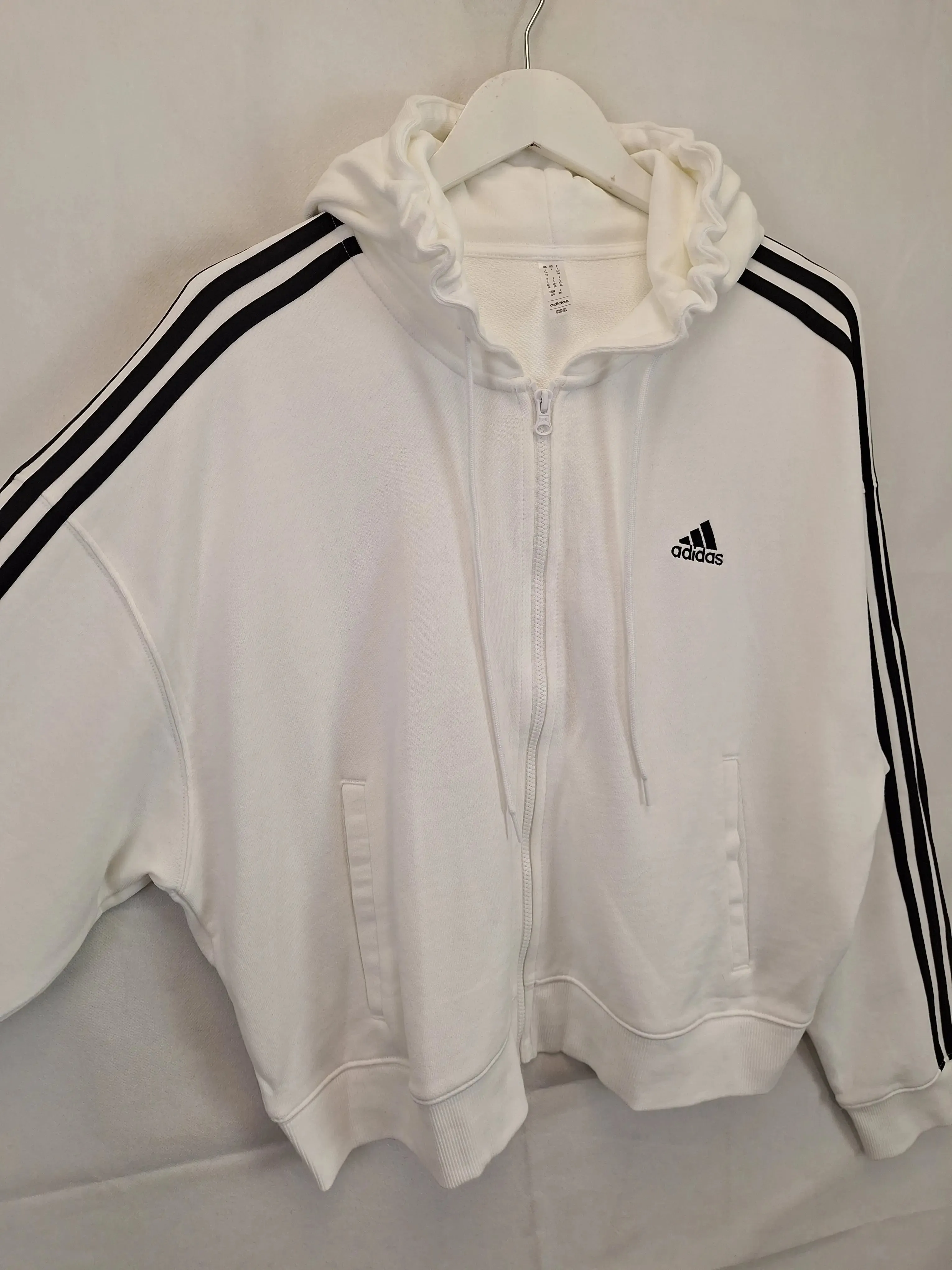 Adidas Classic Stripe Athleisure Jacket Size L