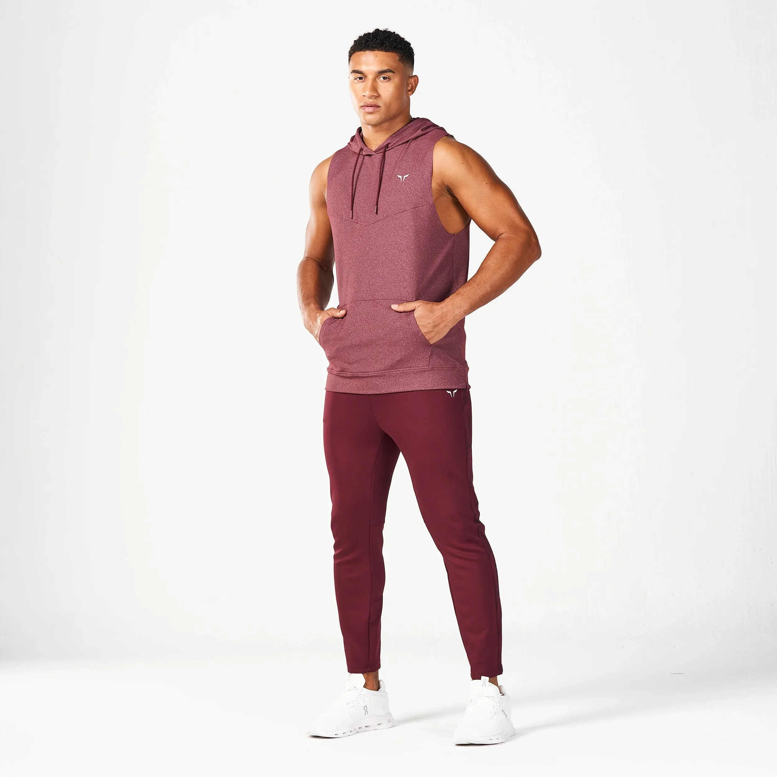 Adonis Hoodie 2.0 - Burgundy Marl