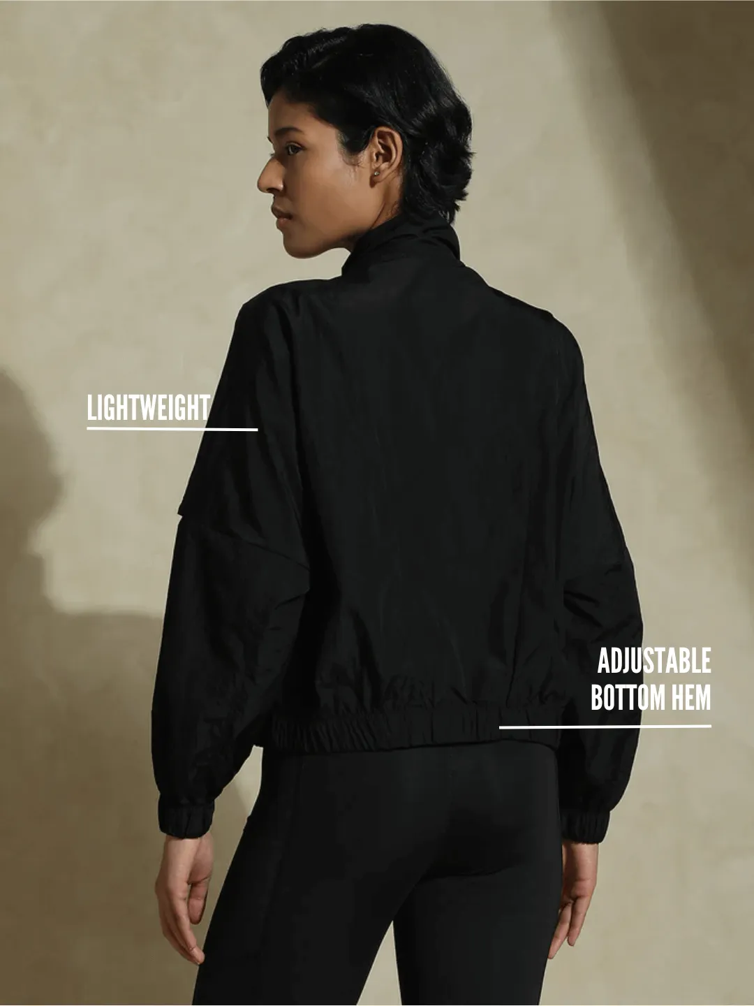 AeroTraq Runner Jacket Black