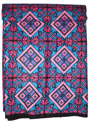 African Shades of Pink Tribal Print - CA194