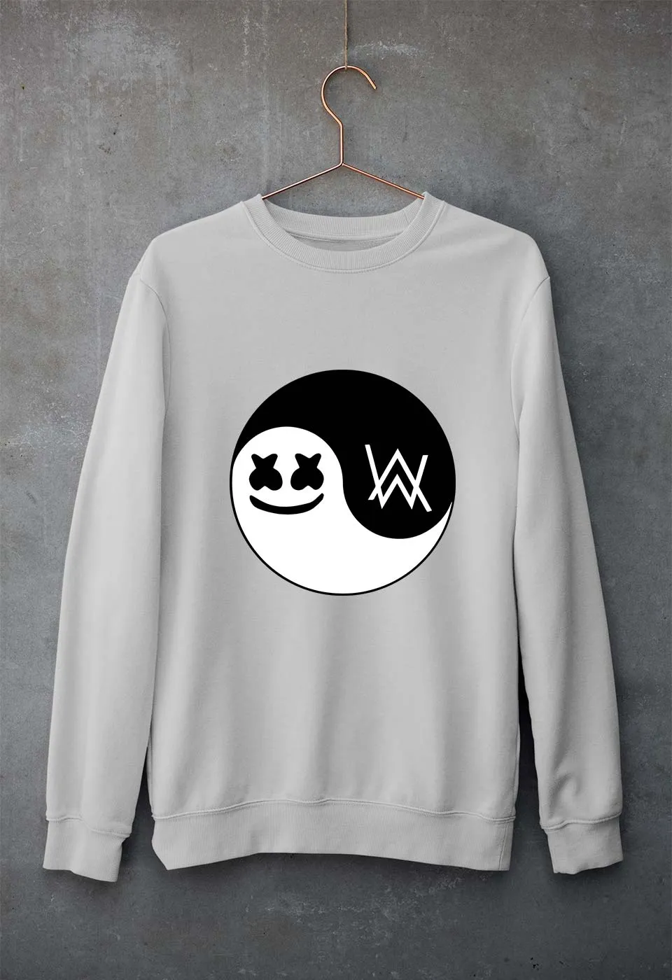 alan walker marshmello Unisex Sweatshirt for Men/Women