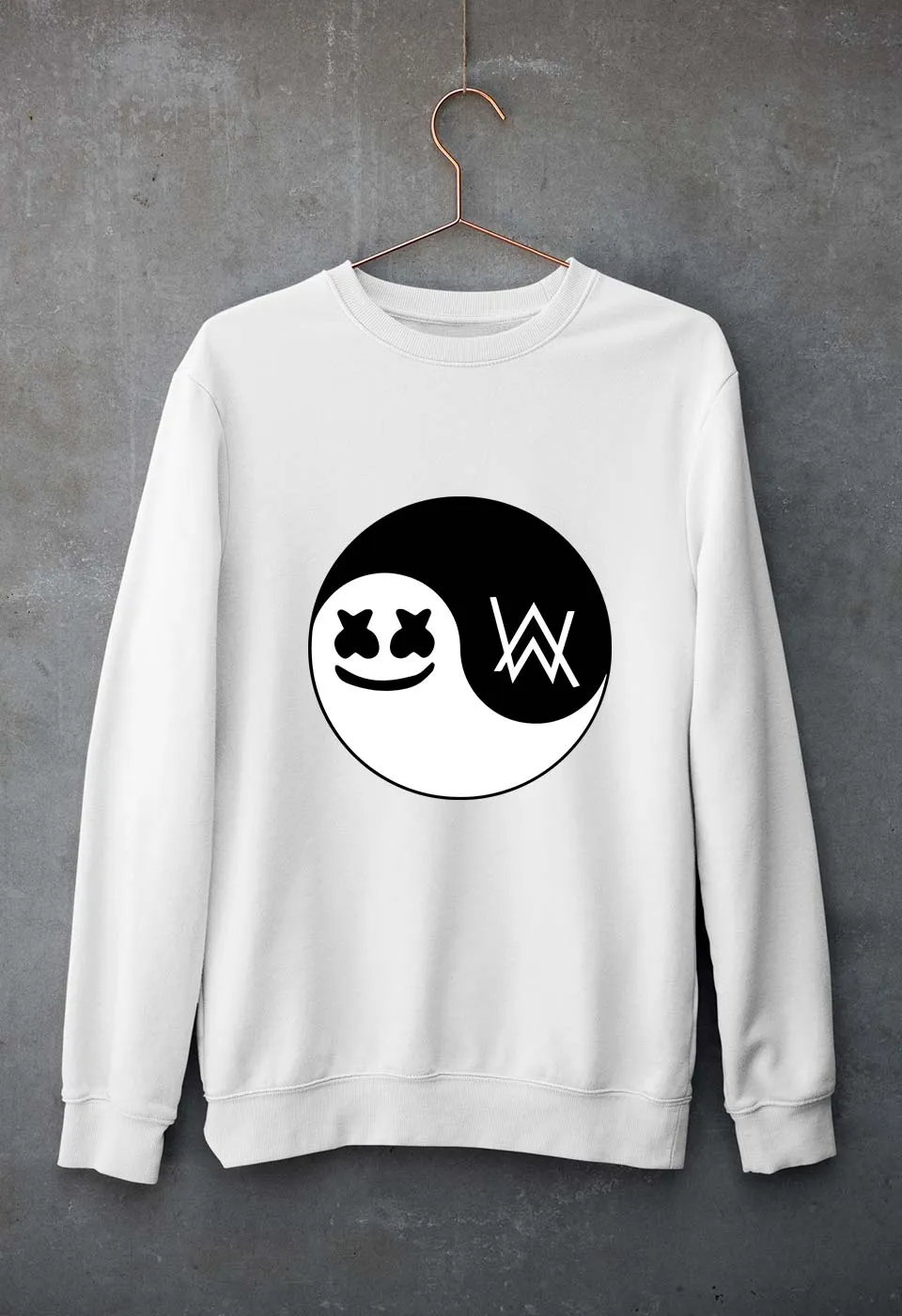 alan walker marshmello Unisex Sweatshirt for Men/Women