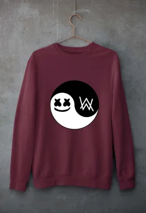 alan walker marshmello Unisex Sweatshirt for Men/Women