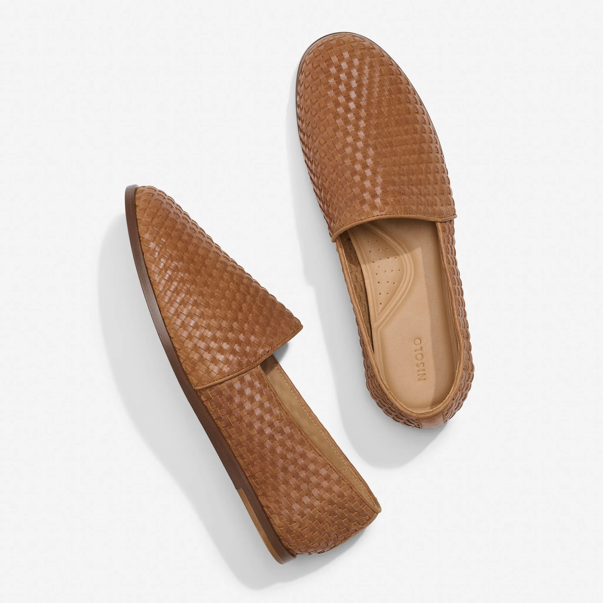 Alejandro Woven Slip-On 2.0 Woven Brown