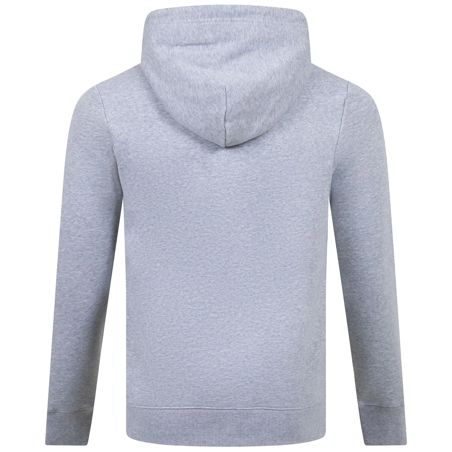 Alpha Cotton Fleece Hoodie Light Grey Melange - SS23