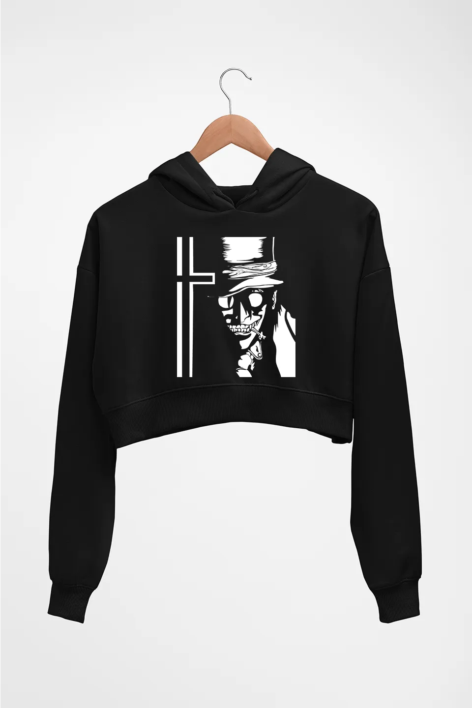 Alucard Crop HOODIE FOR WOMEN