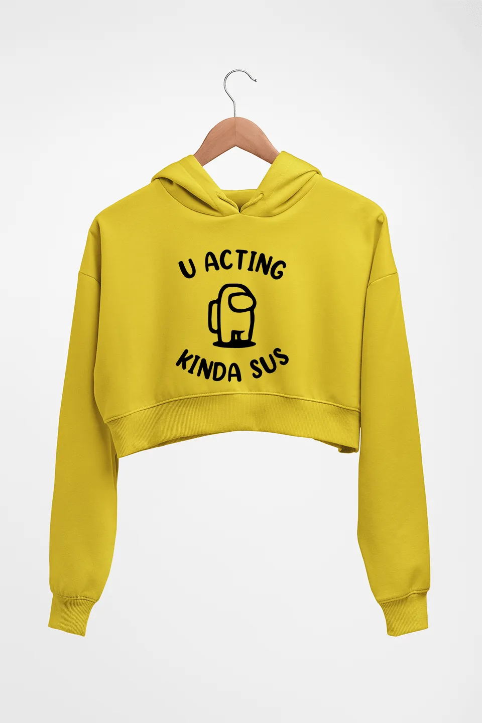 Among Us Crop HOODIE FOR WOMEN