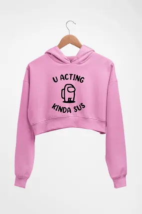 Among Us Crop HOODIE FOR WOMEN