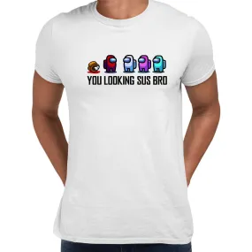 AMONG US T-SHIRT - IMPOSTOR GAMING RETRO FUNNY COOL GIFT CHRISTMAS CREW MATE SUS Unisex T-Shirt