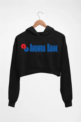 Andhra Bank Crop HOODIE FOR WOMEN