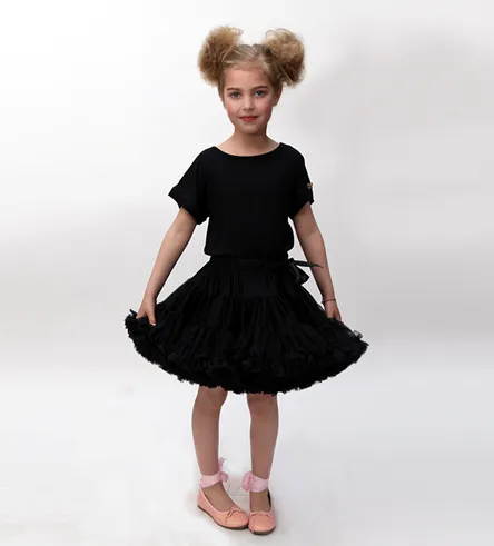 Angels Face Jet Black Tutu