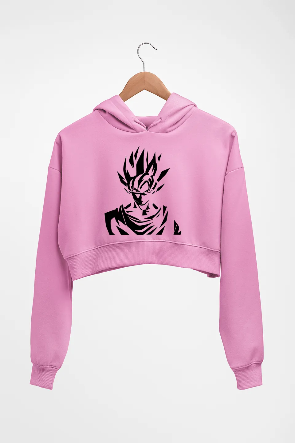 Anime Goku Crop HOODIE FOR WOMEN