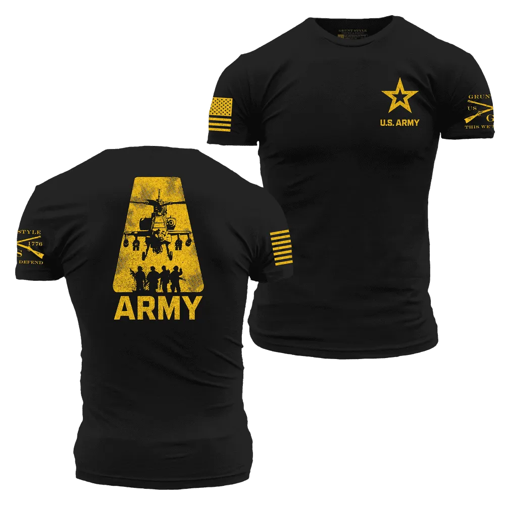 Army A-Team T-Shirt - Black