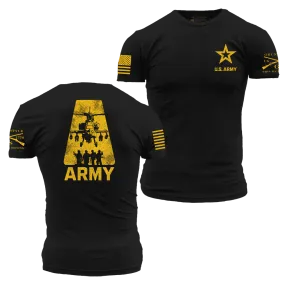 Army A-Team T-Shirt - Black