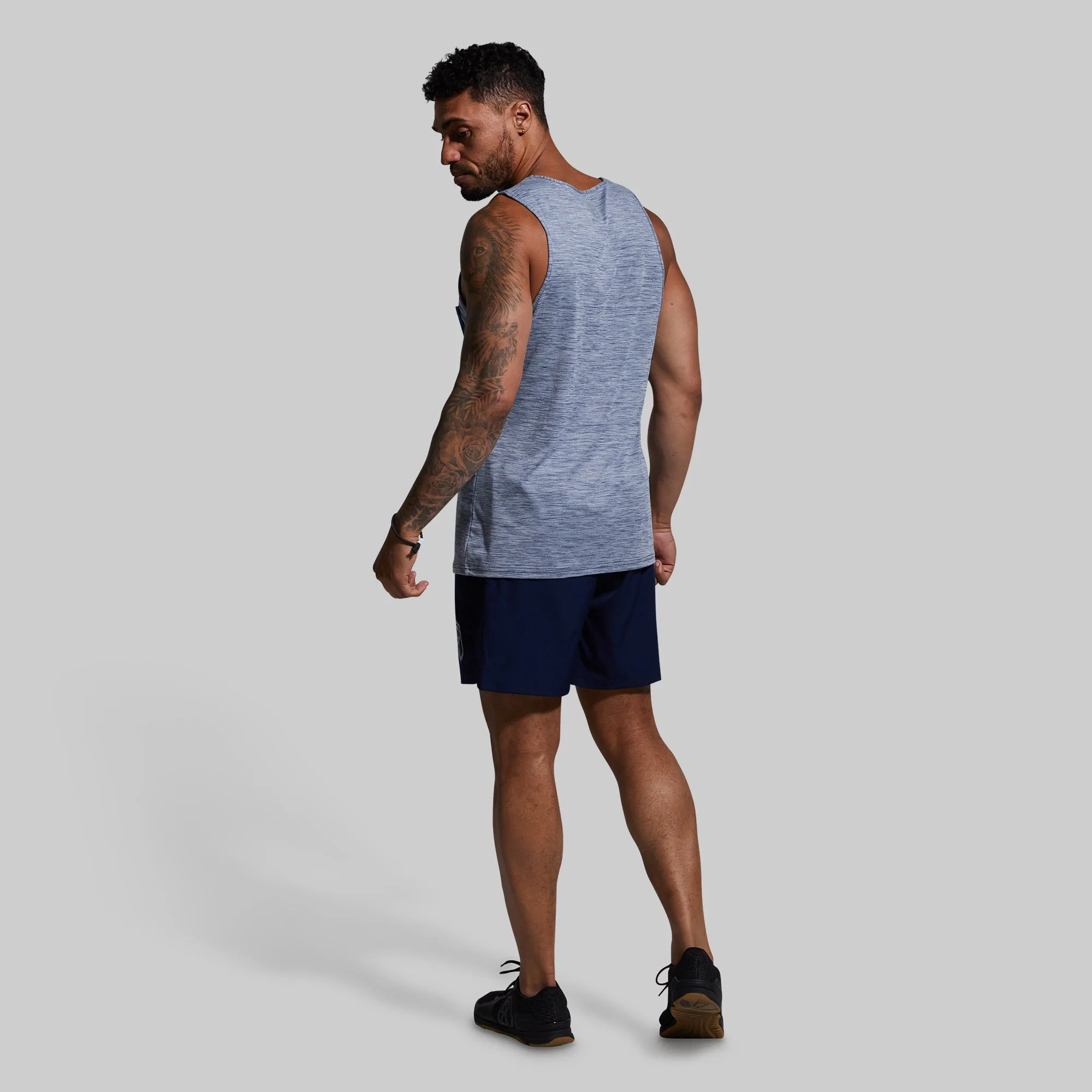 Athleisure Pocket Tank (Ocean)