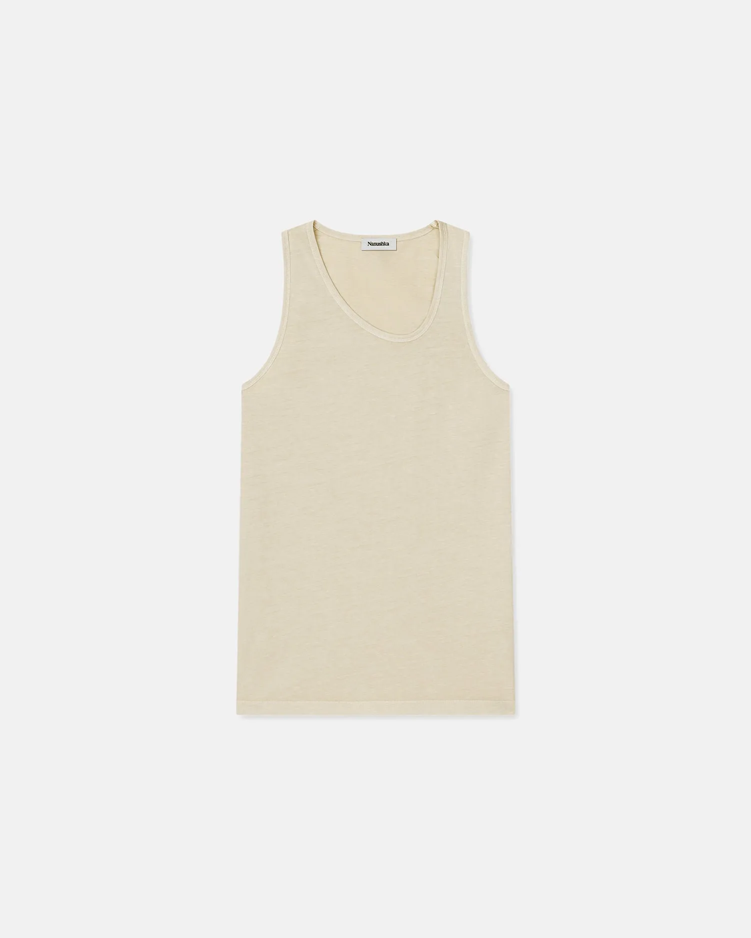 Aziz - Organically Grown Cotton Tank Top - Shell