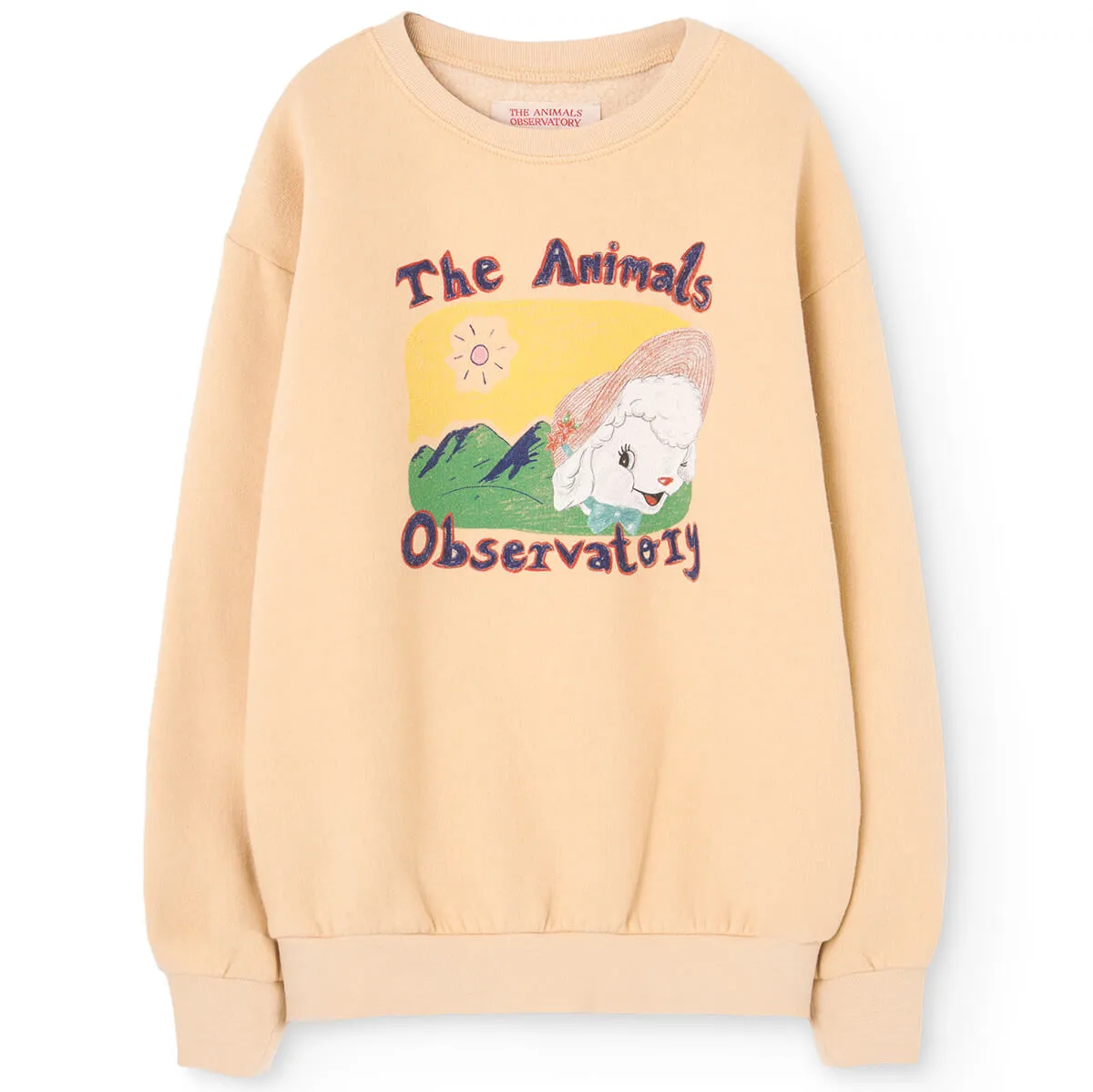 Bear Kids Sweatshirt in Beige by The Animals Observatory