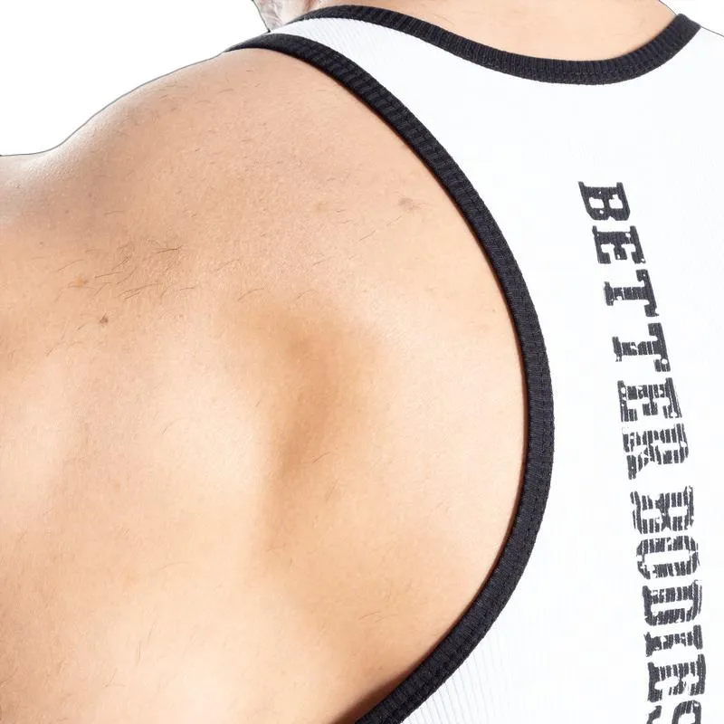 Better Bodies Jersey Rib T-Back - White