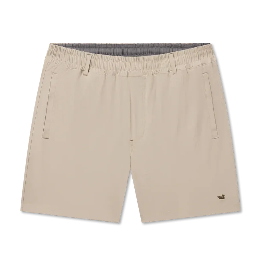 Billfish Lined Performance Short - Khaki