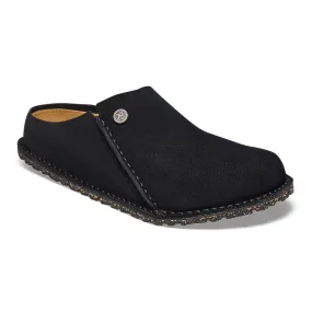 BIRKENSTOCK Men's Zermatt Premium Suede Leather (Black Wide Fit)