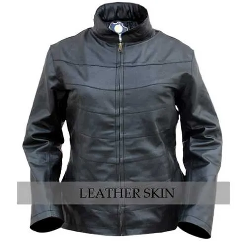 Black Women Leather Jacket