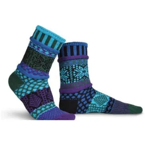 Blue Spruce Cotton Crew Socks