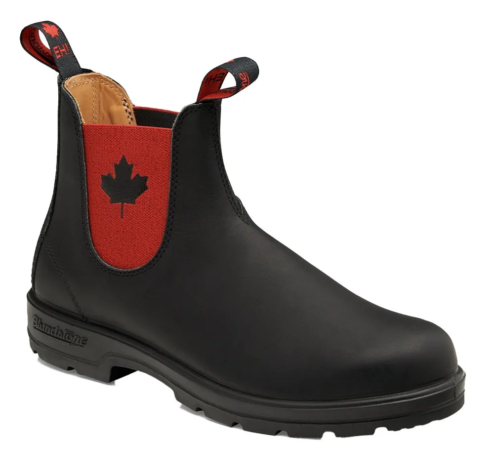 Blundstone 1474 Classic EH! Boot Black/Red Elastic