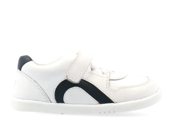 Bobux Iwalk Comet Trainer - White   Navy