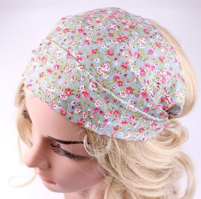 Bohemia Print Floral Fitness Headband