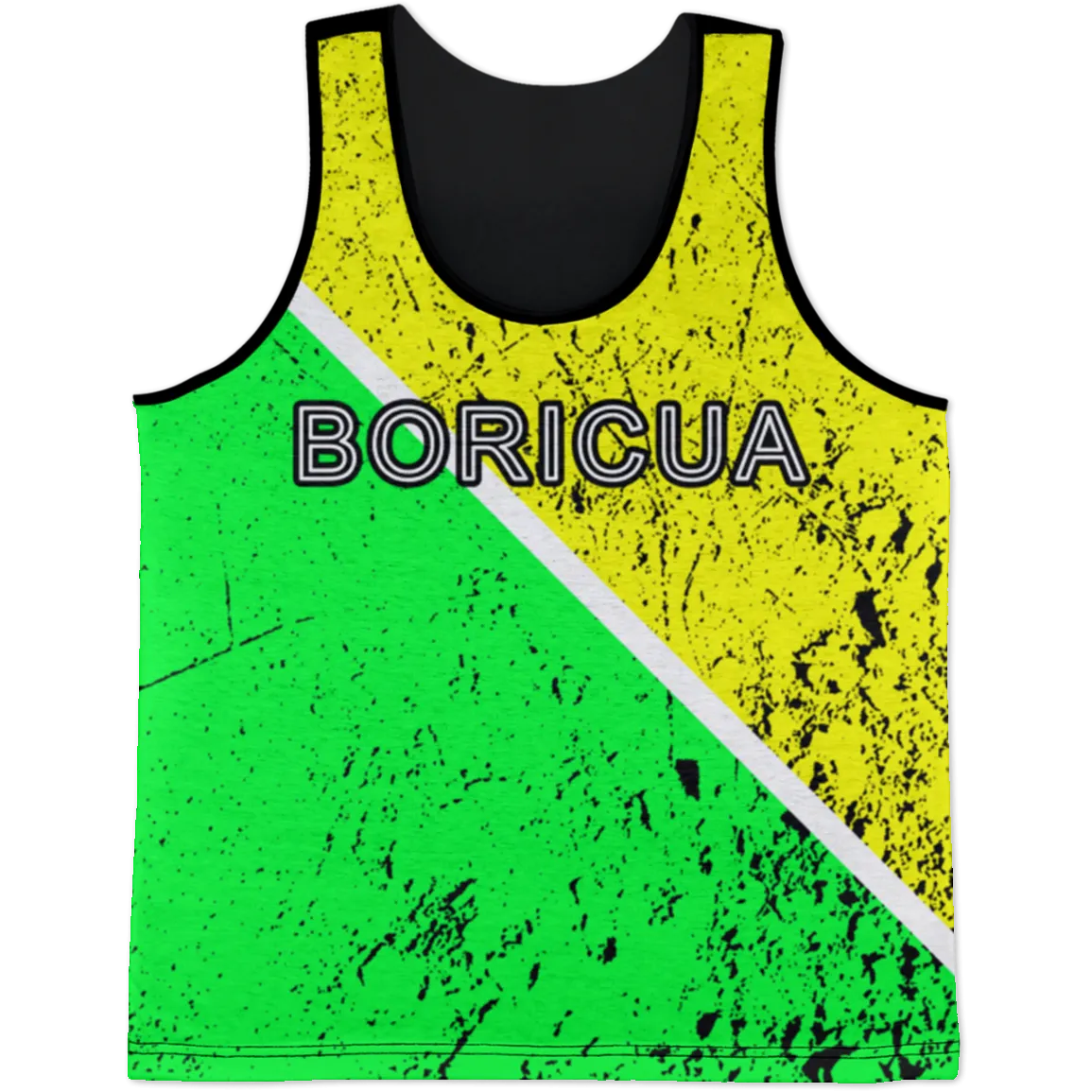 Boricua Lemon Lime Tank Top