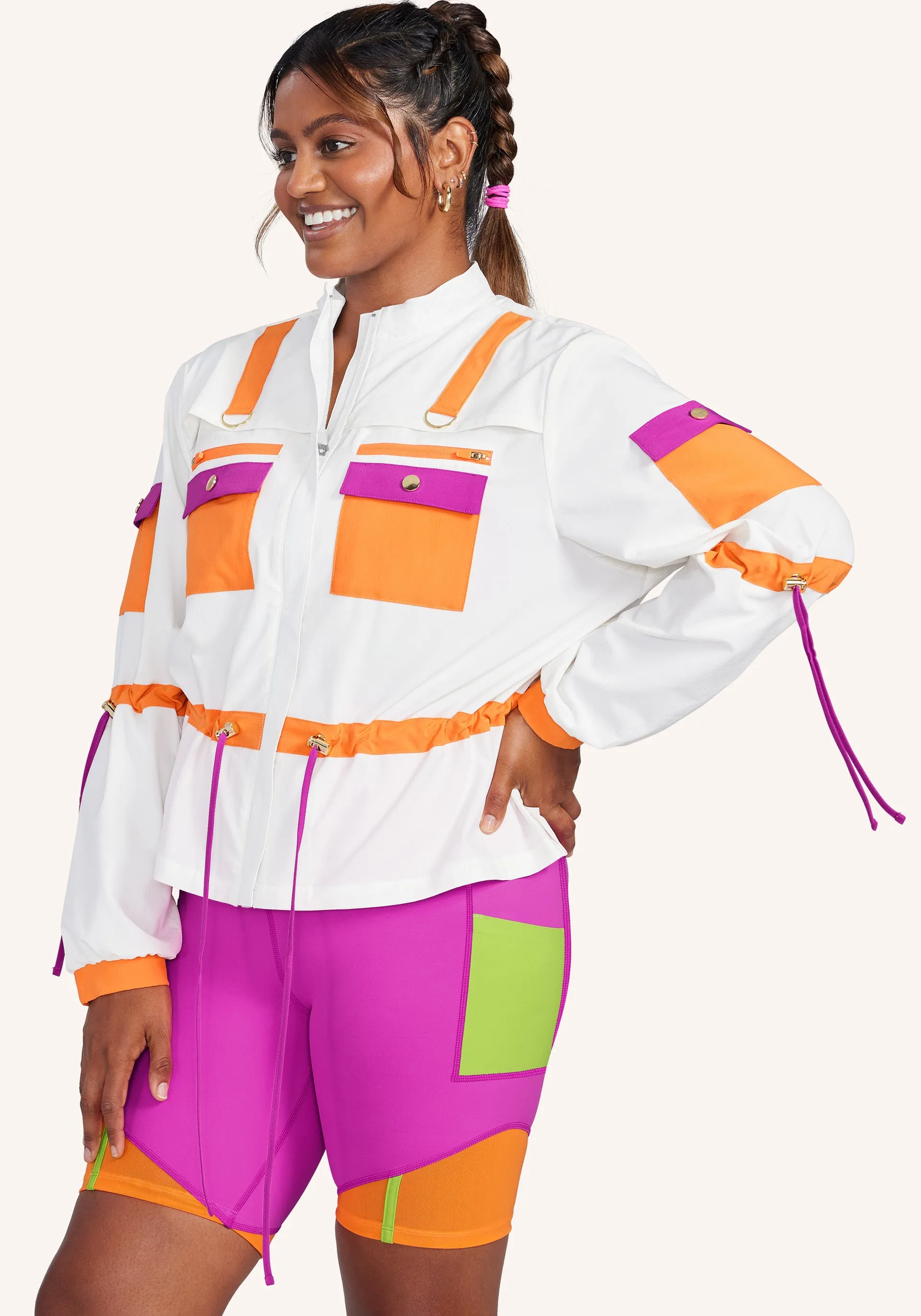 Brittany Allen x Peloton Cargo Jacket