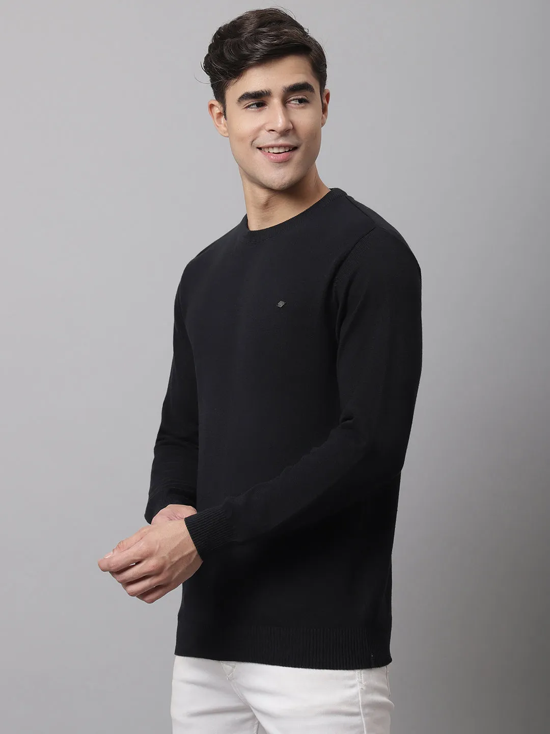 Cantabil  Black Men Sweater