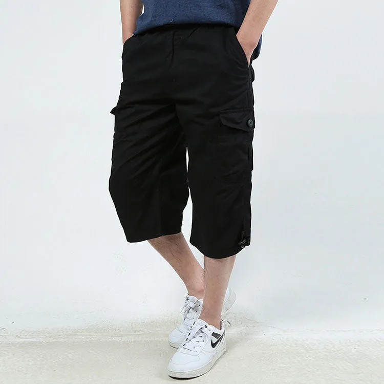 Casual Cotton Outdoor Multi Pockets Shorts