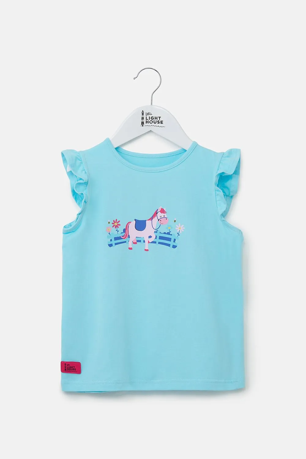 Causeway Swing Tee  - Pony Print