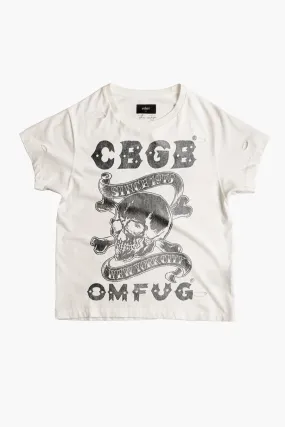 CBGB SKULL & CROSSBONES VINTAGE T-SHIRT