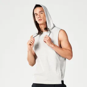 Code Hooded Tank -  Grey Marl