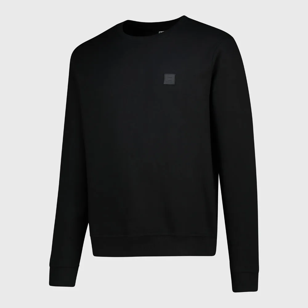 Code Mens Basic Crew Sweat Top Black _ 181313 _ Black