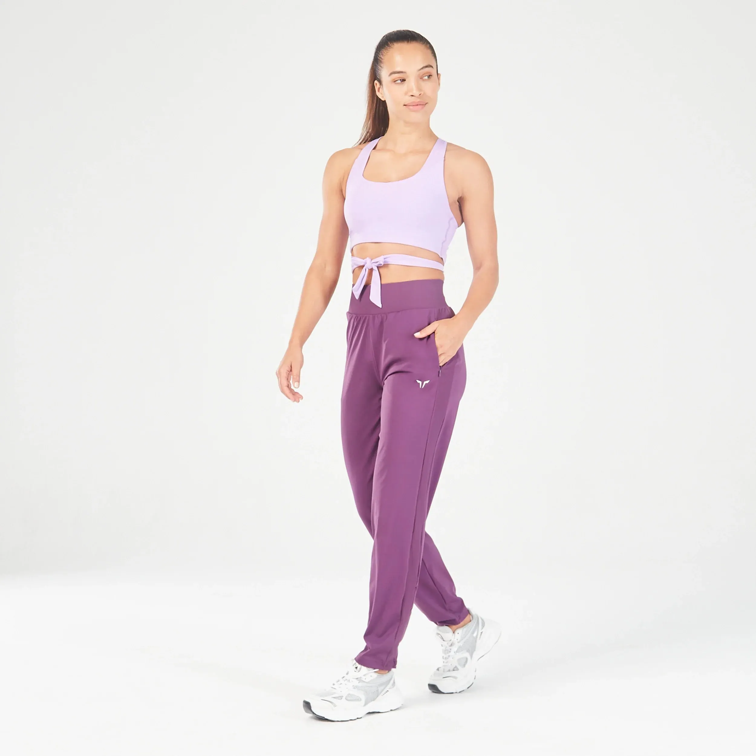 Core Flare Joggers - Shadow Purple